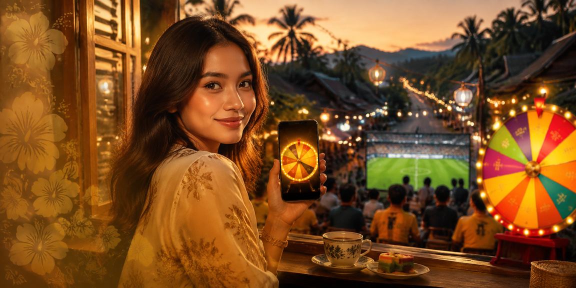 Taruhan sukan gaya Malaysia dengan suasana loteri bertuah tempatan