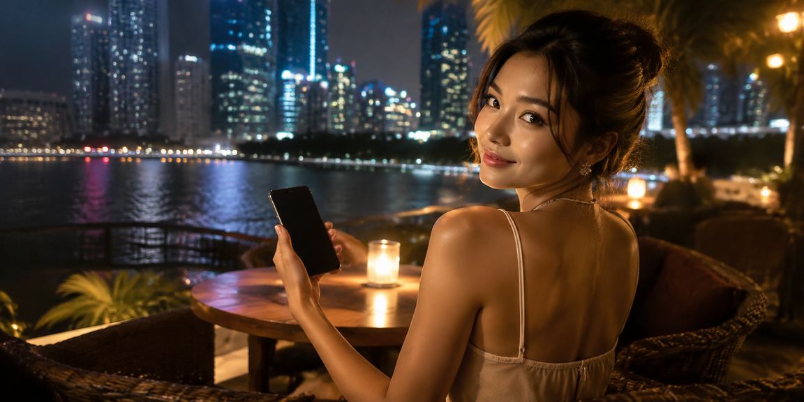 Pengguna mytown33 menggunakan aplikasi mudah alih kasino di Petaling Jaya Malaysia